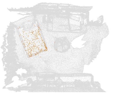Points the baseline assigned to the queried class.